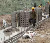 砌井模塊磚施工